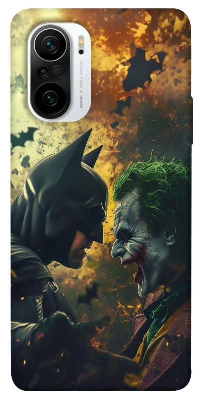 Чохол на Xiaomi Redmi K40 / K40 Pro / K40 Pro+ / Poco F3 Batman and the Joker фото 1 з 1