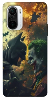 Чехол на Xiaomi Redmi K40 / K40 Pro / K40 Pro+ / Poco F3 Batman and the Joker фото 1 из 1