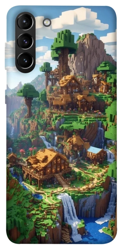 Чохол на Samsung Galaxy S21+ Minecraft universe фото 1 з 1