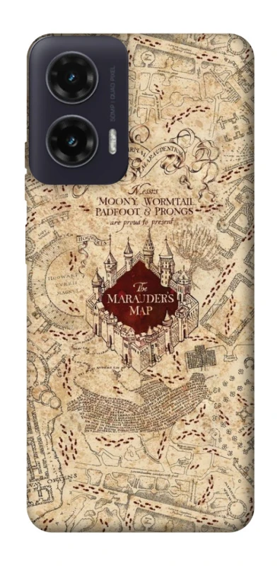 Чохол на Motorola Moto G35 Harry Potter Marauder's Map фото 1 з 1