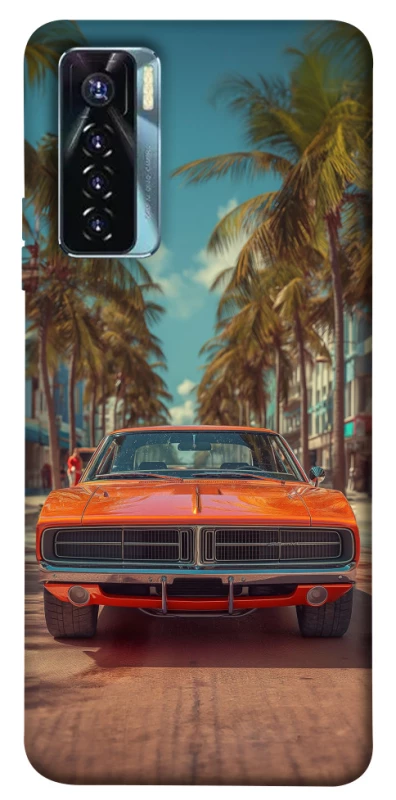 Чехол на TECNO Camon 17 Pro Tropical car фото 1 из 1