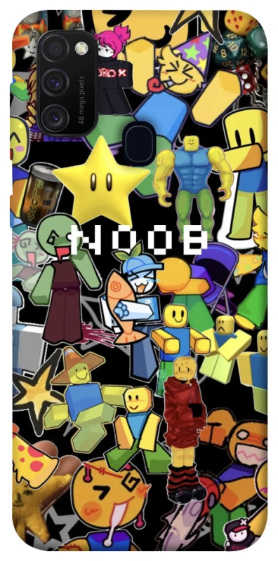 Чохол на Samsung Galaxy M21 Roblox Noob фото 1 з 1