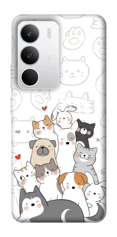 Чехол на Realme C71 Funny Pets фото 1 из 1