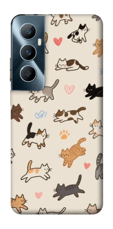 Чохол на Realme C65 4G Cat style ver.2 фото 1 з 1