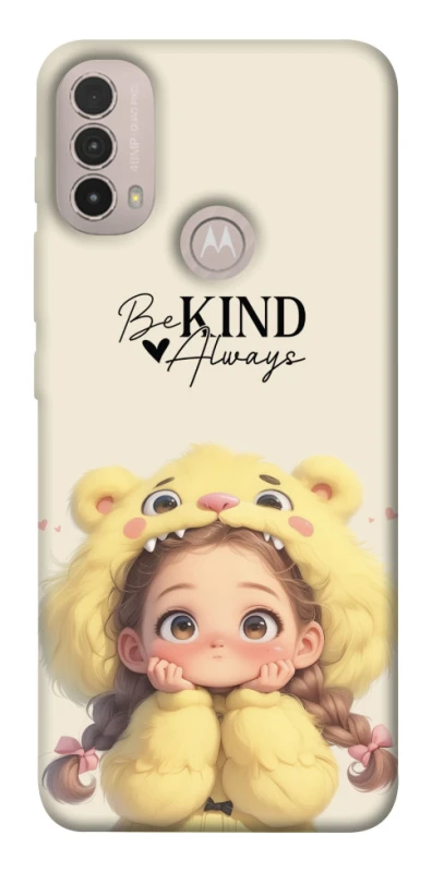Чехол на Motorola Moto E40 Be kind фото 1 из 1