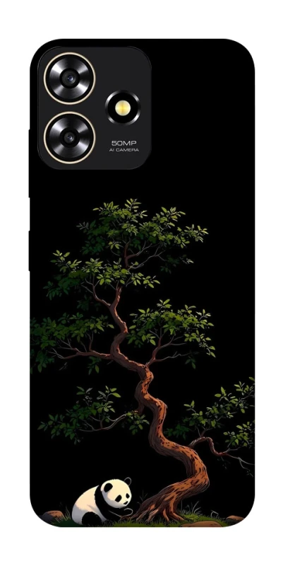 Чехол на ZTE Blade A73 4G Panda and tree фото 1 из 1