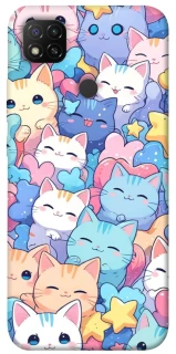 Чехол на Xiaomi Redmi 9C Funny Kittens ver.3 фото 1 из 1