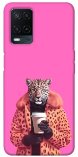 Чохол на Oppo A54 4G Леопард з кавою фото 1 з 1