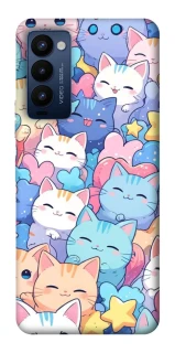 Чехол на TECNO Camon 18 Pro Funny Kittens ver.3 фото 1 из 1