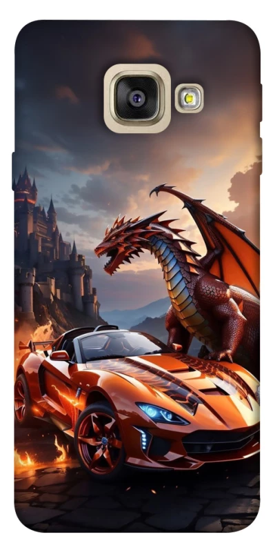Чохол на Samsung A520 Galaxy A5 (2017) Сar and dragon фото 1 з 1