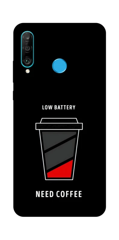 Чехол на Huawei P30 lite Low battery фото 1 из 1