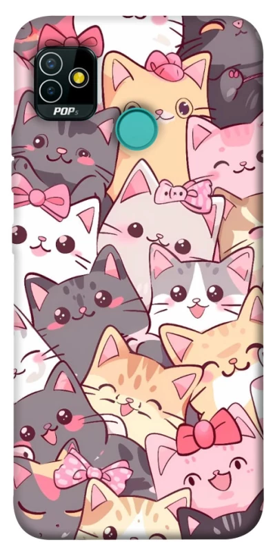 Чехол на TECNO POP 5 Cute Cat фото 1 из 1
