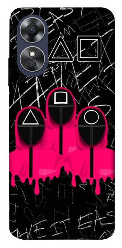 Чехол на Oppo A17 squid game v4 фото 1 из 1