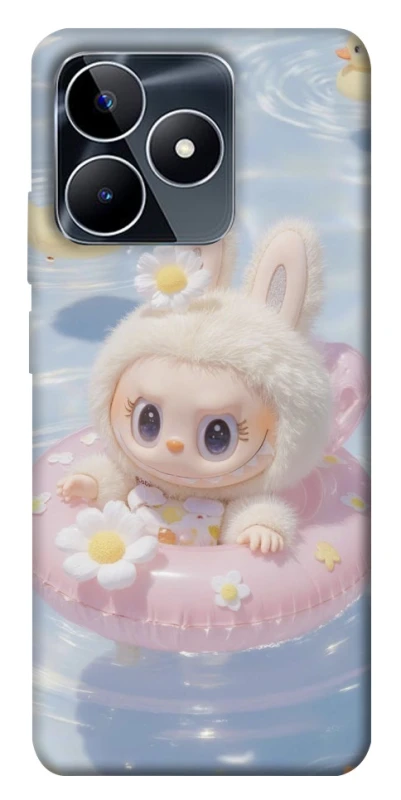 Чохол на Realme C53 Labubu swimming фото 1 з 1