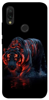 Чохол на Xiaomi Redmi 7 fire tiger фото 1 з 1