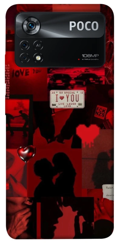 Чохол на Xiaomi Poco X4 Pro 5G Love collage ver.2 фото 1 з 1