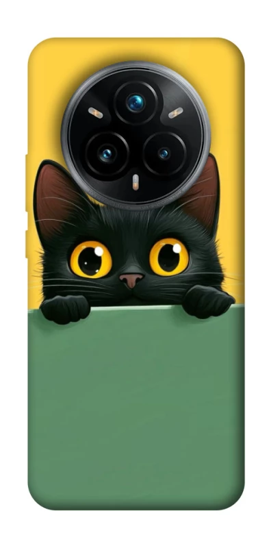 Чохол на Realme 14 Pro Black cat v2 фото 1 з 1
