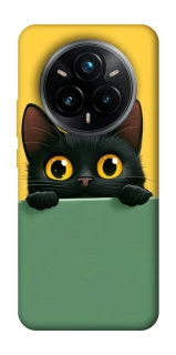 Чохол на Realme 14 Pro Black cat v2 фото 1 з 1