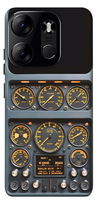 Чехол на Tecno Spark Go 2023 Airplane instrument panel фото 1 из 1