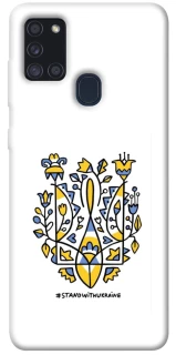 Чехол на Samsung Galaxy A21s Герб v104 фото 1 из 1