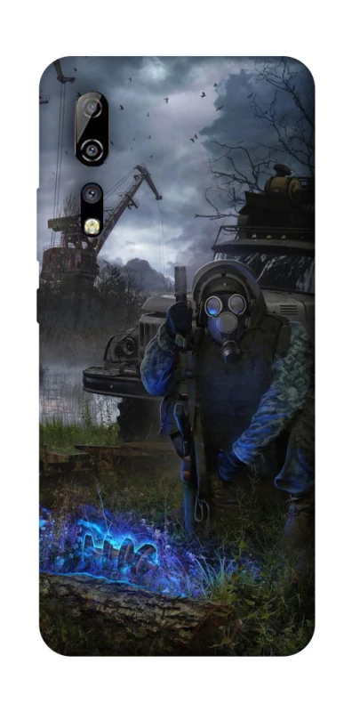 Чохол на ZTE Axon 10 Pro Сталкер v9 фото 1 з 1
