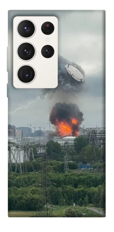 Чохол на Samsung Galaxy S23 Ultra Moscow never sleeps ver.4 фото 1 з 1