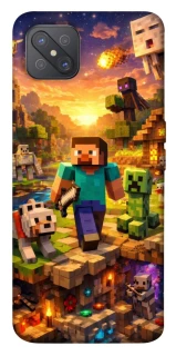 Чохол на Oppo A92s Minecraft v6 фото 1 з 1