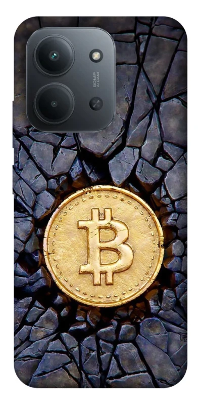 Чохол на Xiaomi Redmi 15C (EU) Bitcoin cracks фото 1 з 1