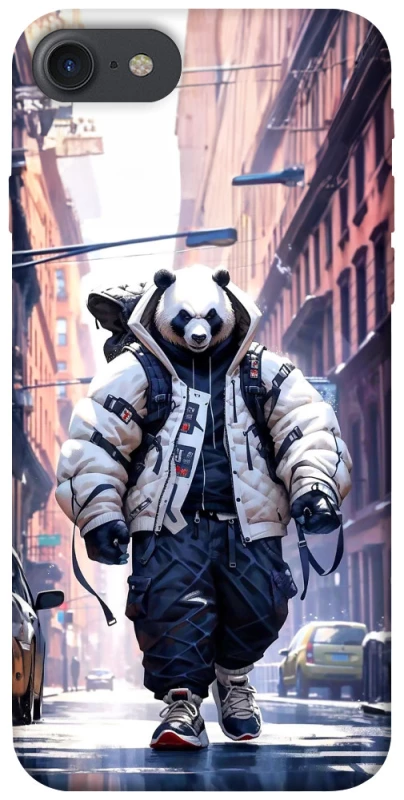 Чохол на Apple iPhone 7 / 8 (4.7") Панда кур'єр фото 1 з 1