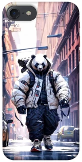 Чохол на Apple iPhone 7 / 8 (4.7") Панда кур'єр фото 1 з 1