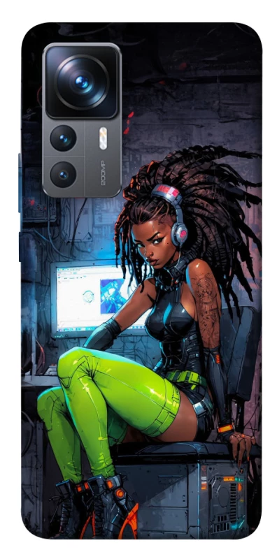 Чехол на Xiaomi 12T / 12T Pro Cyber girl фото 1 из 1