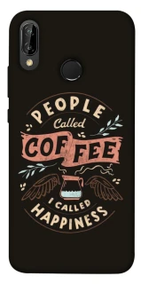 Чохол на Huawei P20 Lite Сoffee happiness фото 1 Чохол на Huawei P20 Lite Сoffee happiness фото 1 з 1