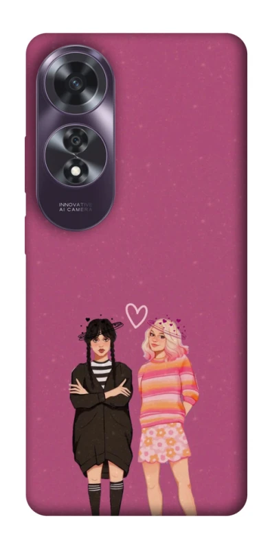 Чохол на Oppo A60 Raven & Rainbow Wednesday фото 1 з 1