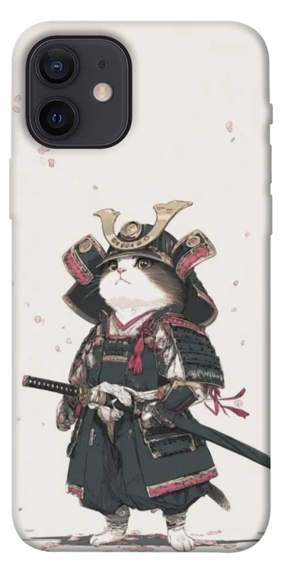 Чохол на Apple iPhone 12 (6.1") Samurai Cat Warrior фото 1 з 1