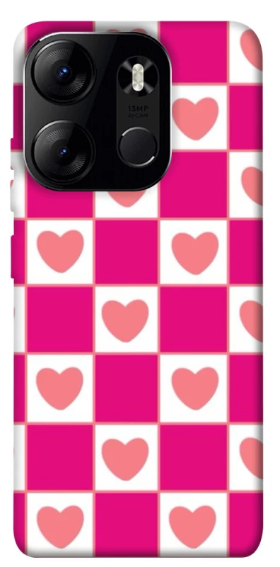 Чохол на Tecno Spark Go 2023 Chess heart фото 1 з 1