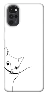 Чехол на Motorola Moto G22 Кот Дали фото 1 из 1