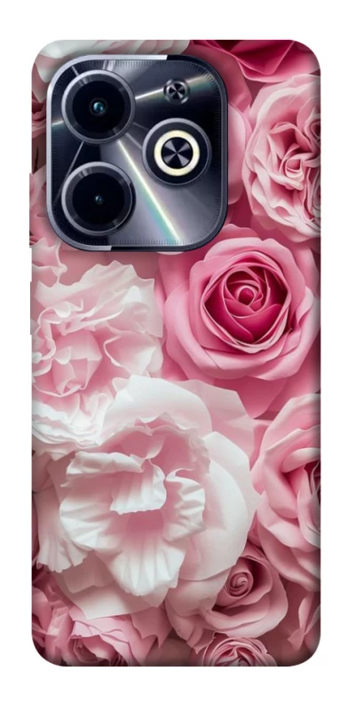 Чохол на Infinix Hot 40i Рожеві Квіти фото 1 з 1