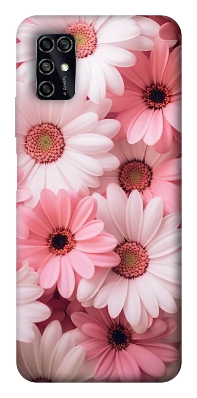 Чехол на ZTE Blade V2020 Smart Розовые цветы v2 фото 1 из 1