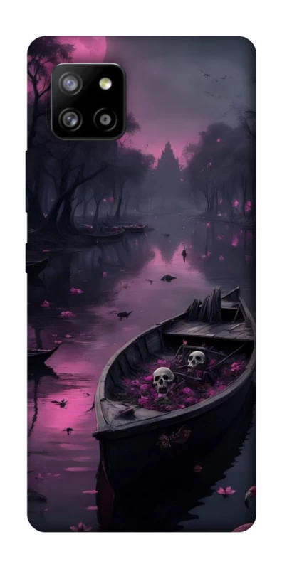 Чохол на Samsung Galaxy A42 5G Boat and flamingo фото 1 з 1