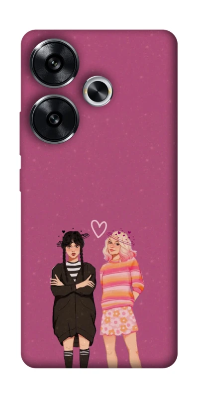 Чохол на Xiaomi Poco F6 Raven & Rainbow Wednesday фото 1 з 1