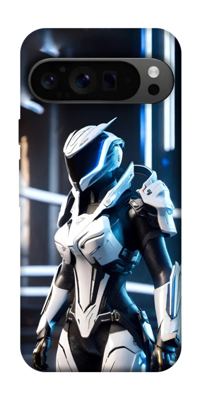 Чехол на Google Pixel 9 Pro Cyber space girl ver.6 фото 1 из 1