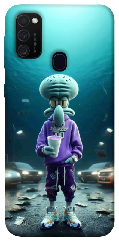 Чохол на Samsung Galaxy M21 Сквідвард фото 1 з 1