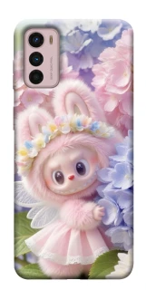 Чехол на Motorola Moto G42 Labubu & Flowers ver.1 фото 1 из 1