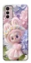 Чохол на Motorola Moto G42 Labubu & Flowers ver.1 фото 1 з 1