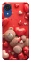 Чехол на Samsung Galaxy A03 Core bear in hearts фото 1 из 1