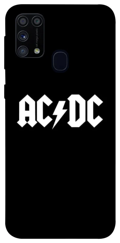 Чехол на Samsung Galaxy M31 AC/DC logo фото 1 Чехол на Samsung Galaxy M31 AC/DC logo фото 1 из 1
