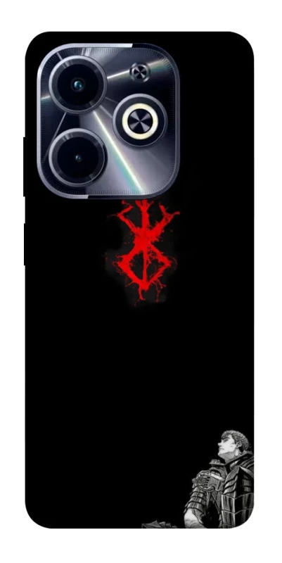 Чохол на Infinix Hot 40i berserk black фото 1 з 1