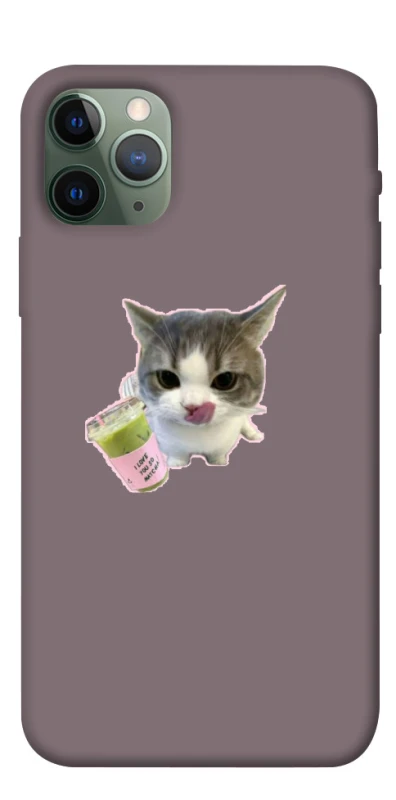 Чехол на Apple iPhone 11 Pro (5.8") cat matcha фото 1 из 1