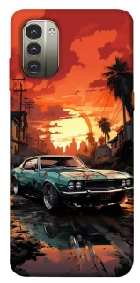 Чохол на Nokia G11 Car at sunset фото 1 з 1