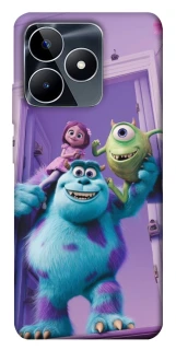 Чохол на Realme C53 Monsters friends фото 1 з 1